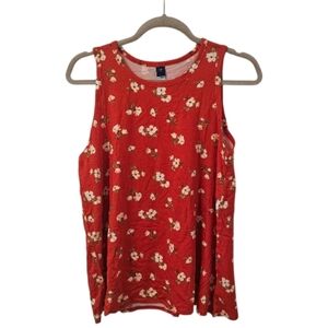 Multi-Coloured Old Navy Women's Luxe Floral Sleeveless Top